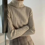 Women Turtleneck Sweater