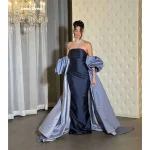 Women's Satin Evening Dress