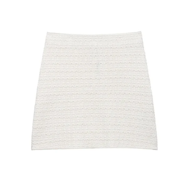 Women's Knitted Top and Skirt Set