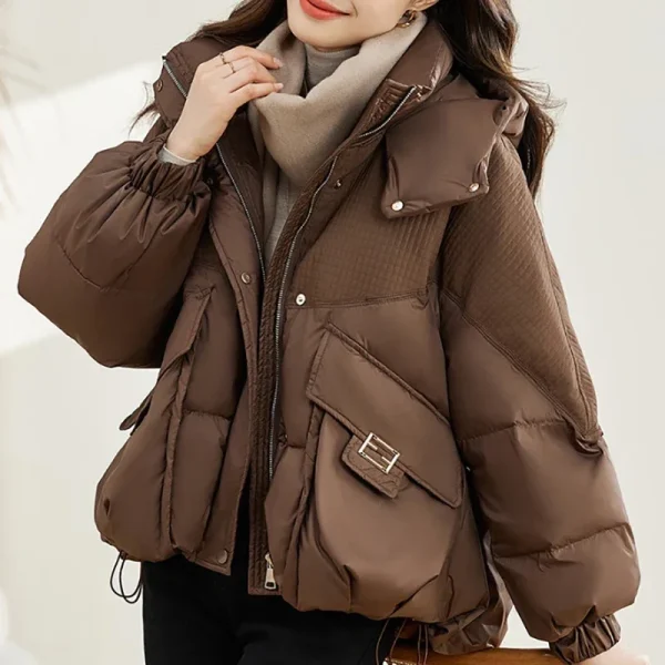 Women's Warm Hooded Coat