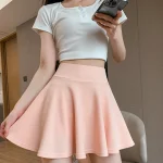 Women's Pleated Mini Skirt
