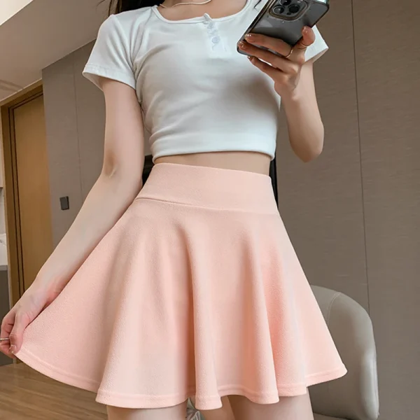 Women's Pleated Mini Skirt