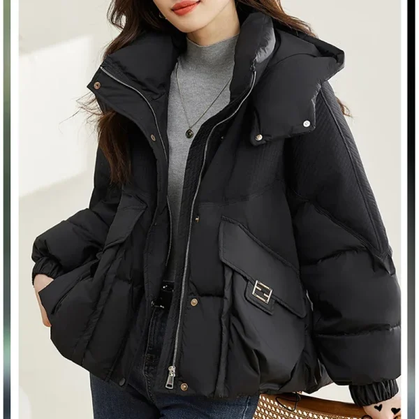 Women's Warm Hooded Coat