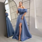 Women's Strapless Evening Dress