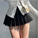 Women's Pleated Skirt with Shorts