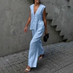 Women's Vest and Pants Set