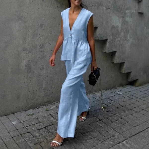 Women's Vest and Pants Set