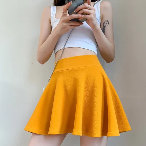 Women's Pleated Mini Skirt