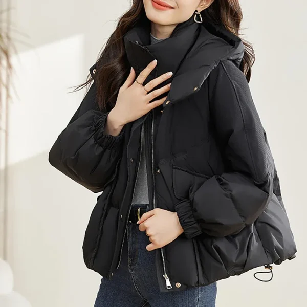 Women's Warm Hooded Coat
